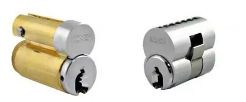 Large format interchangeable core cylinders (LFIC)