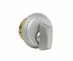 Thumbturn mortise cylinder — solid brass
